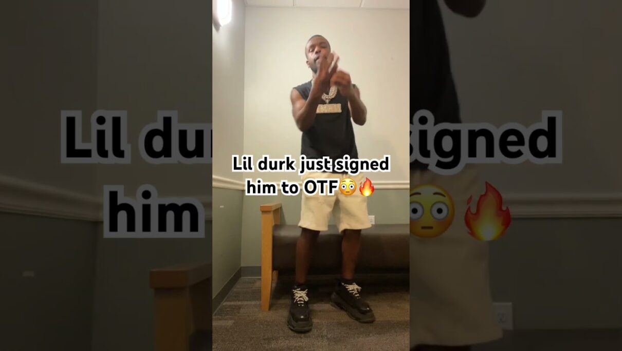 Lil durk just signed him to OTF😳🔥 #lildurk #nbayoungboy #poohshiesty #guccimane #tiktok #ytshorts