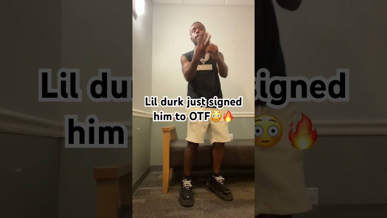 Lil durk just signed him to OTF😳🔥 #lildurk #nbayoungboy #poohshiesty #guccimane #tiktok #ytshorts