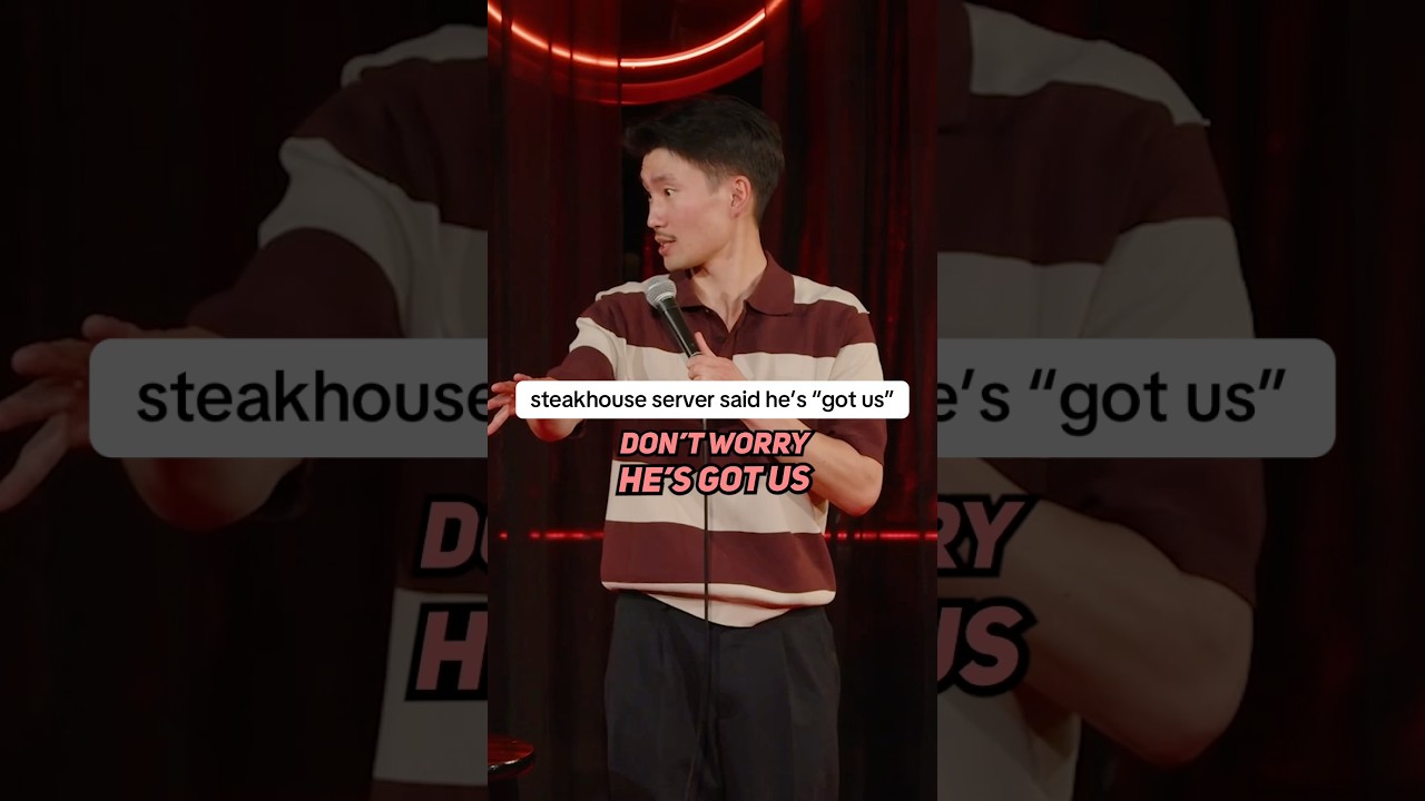 Steakhouse server said he’s “got us” – 🎤 Ray Lau (standup comedy)