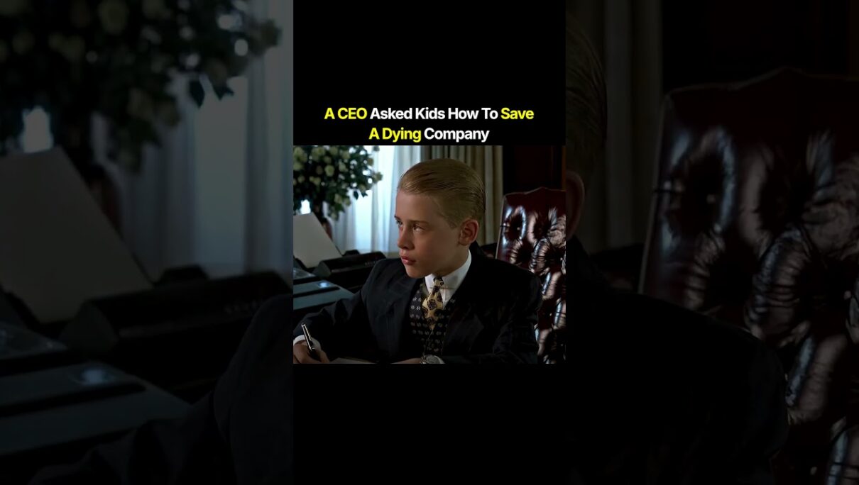 A CEO Asked Kids How To Save A Dying Company