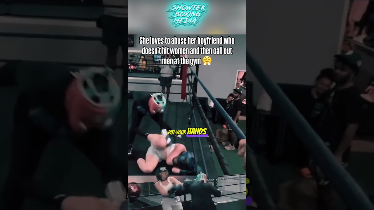 Boxing Instructor Teaches Young Girl an Important Lesson 👀