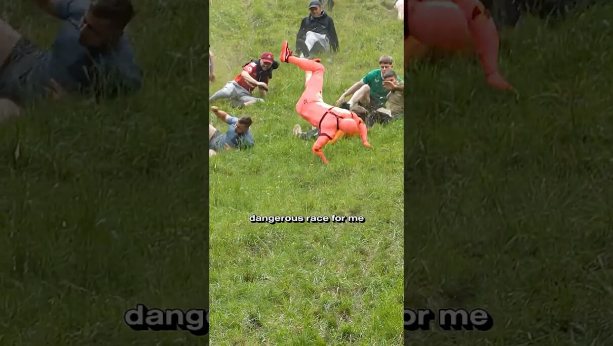 Can a hollywood stuntman win cheese rolling?