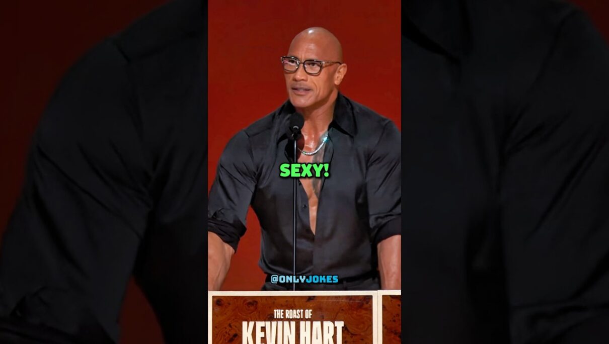 The Rock Flirts With Kevin Hart’s Wife!!! 🤣🤣🤣 | The Roast Of Kevin Hart