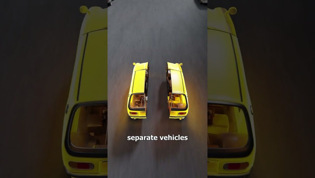 The Car That Turned Into Two Cars 🤯