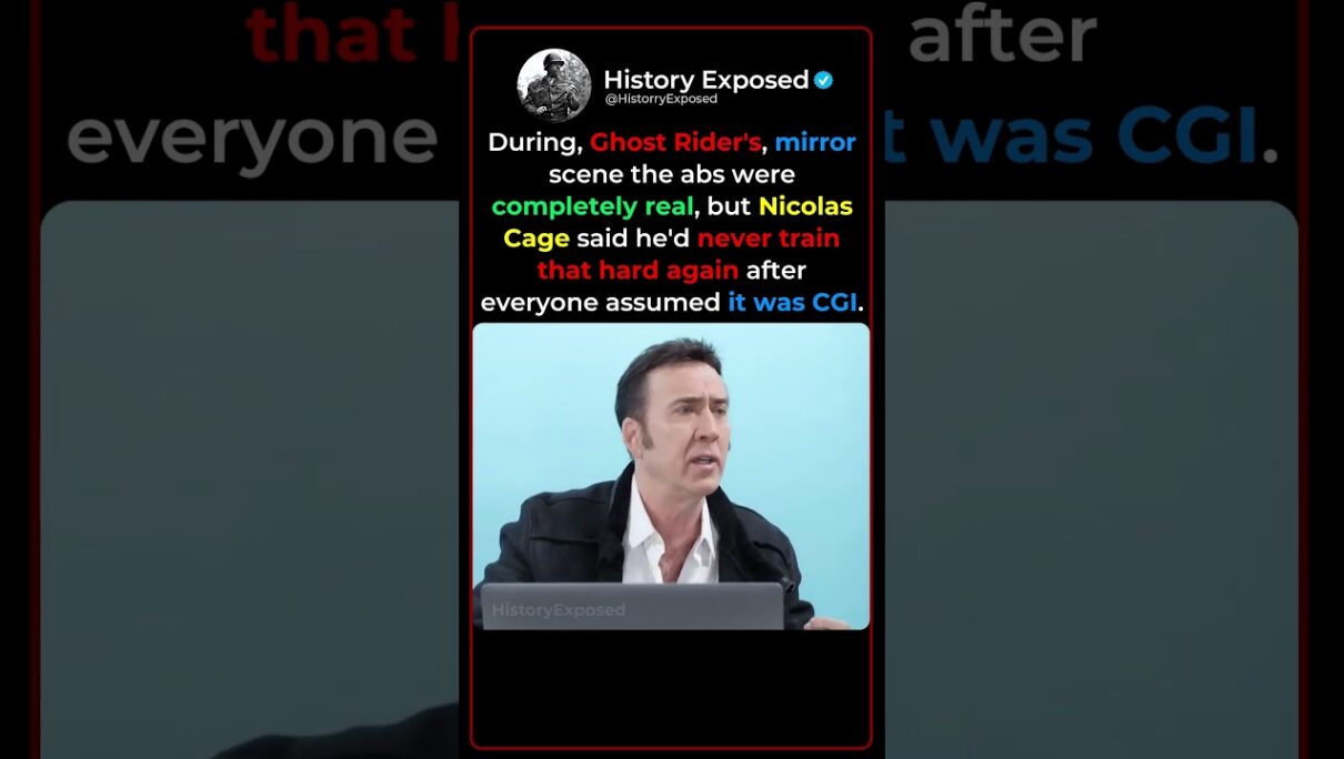 The Scene Where Nicolas Cage Proved His Abs Were Real 💪😤