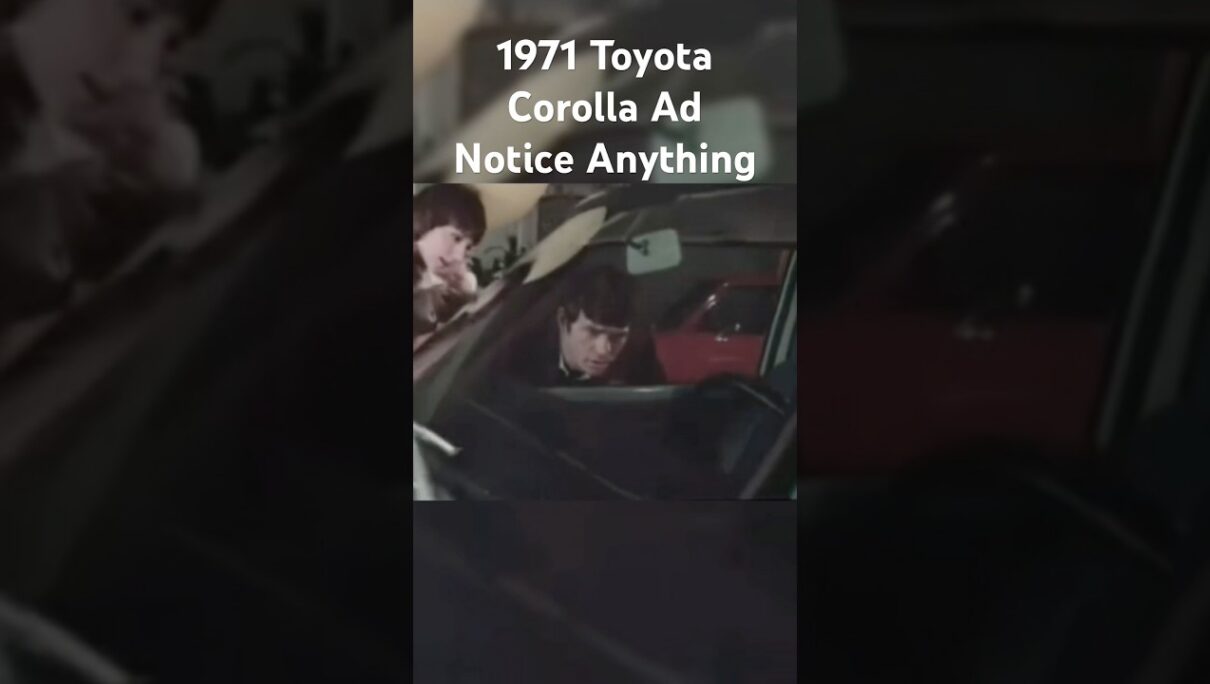 1971 Toyota Ad: Notice Anything