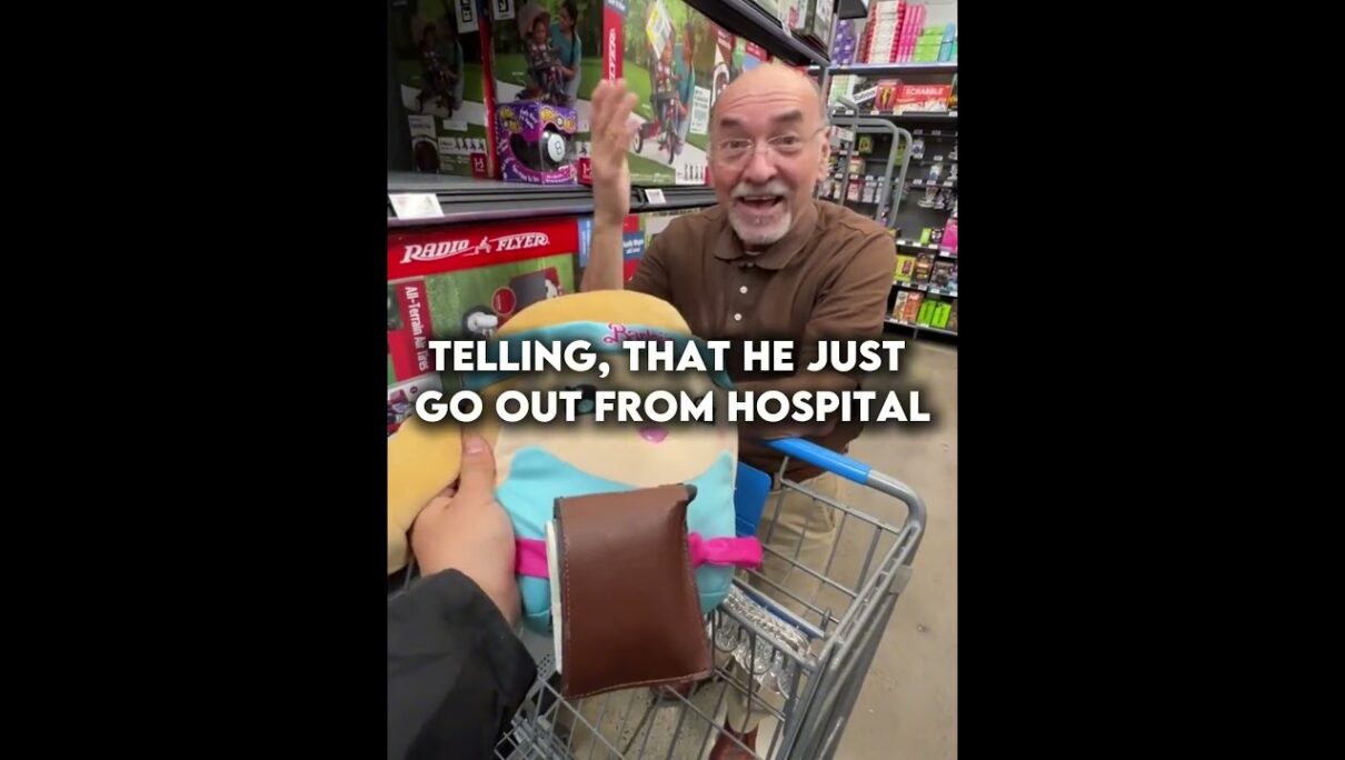 He steal the wallet, than this happend (TT: petervufriends)