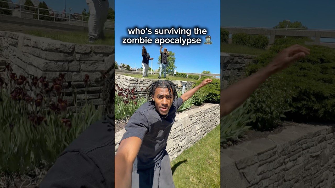 Who’s Escaping the Zombie? 🧟‍♂️💀