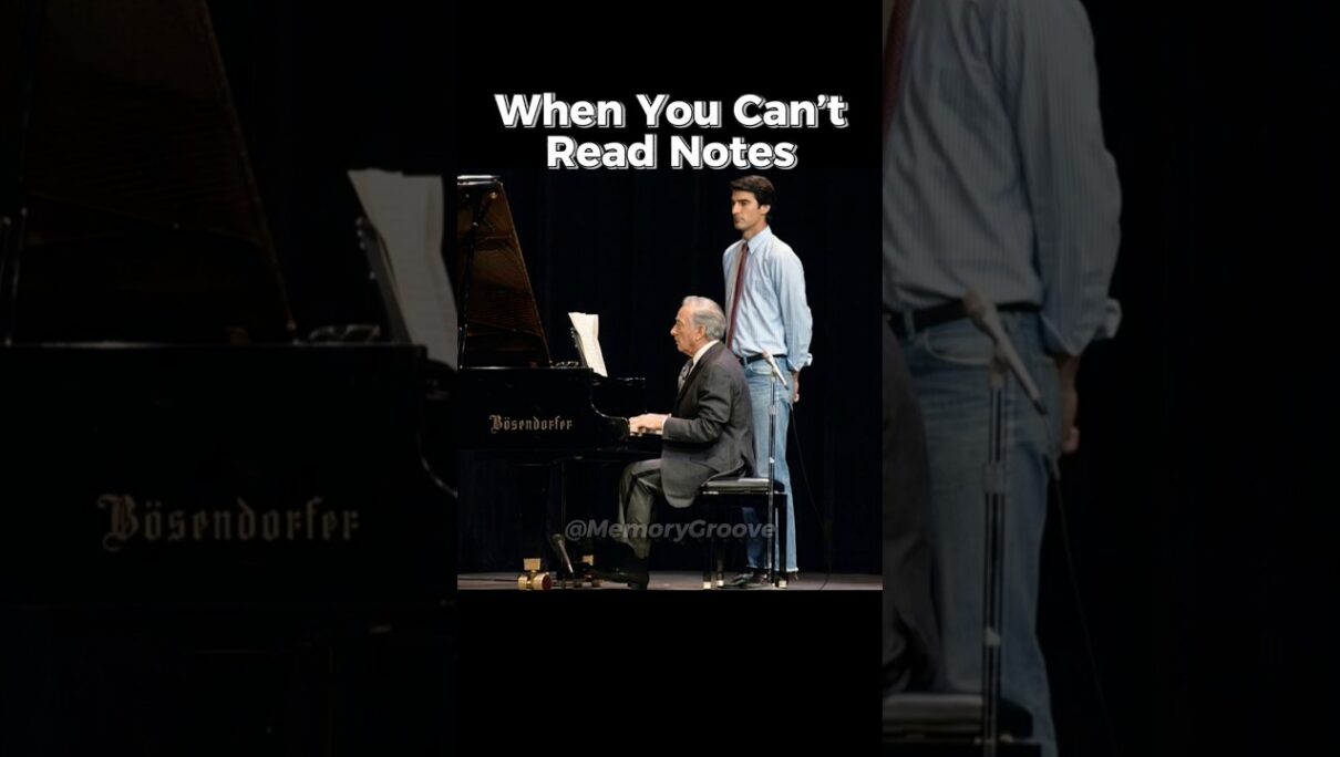 When You Can’t Read Notes #nostalgia #classicalmusic #victorborge #pianist #memes #shorts #viral