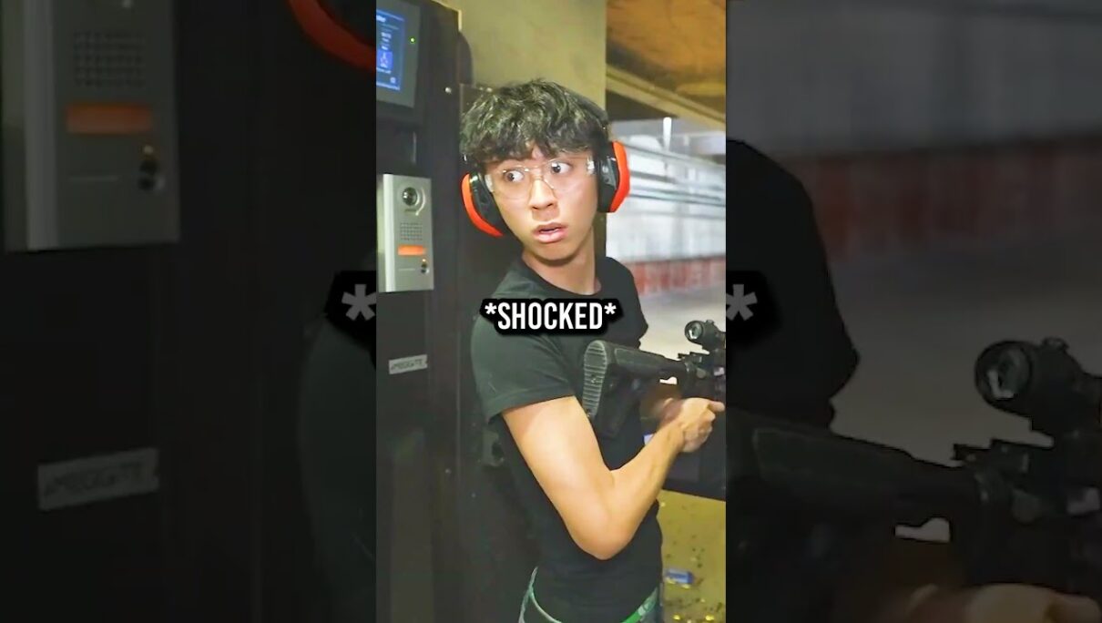 Ray Got Scared At The Shooting Range! 😭💥
