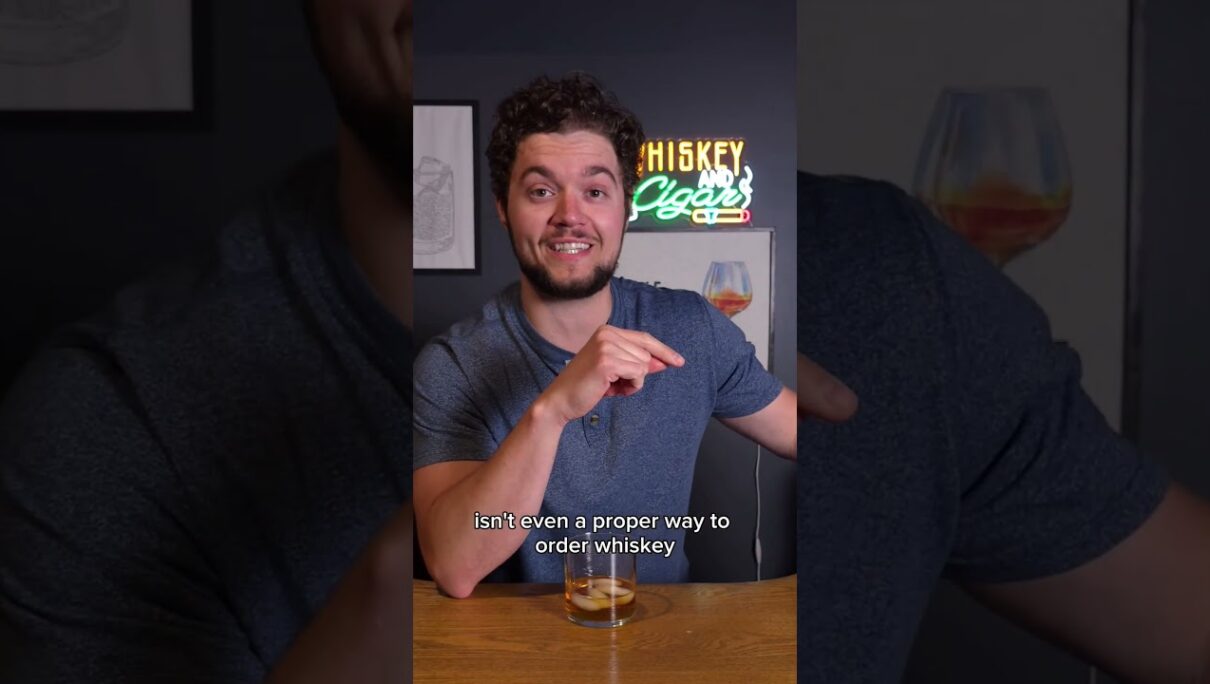Don’t order whiskey like this 😅 #whiskeyadvice