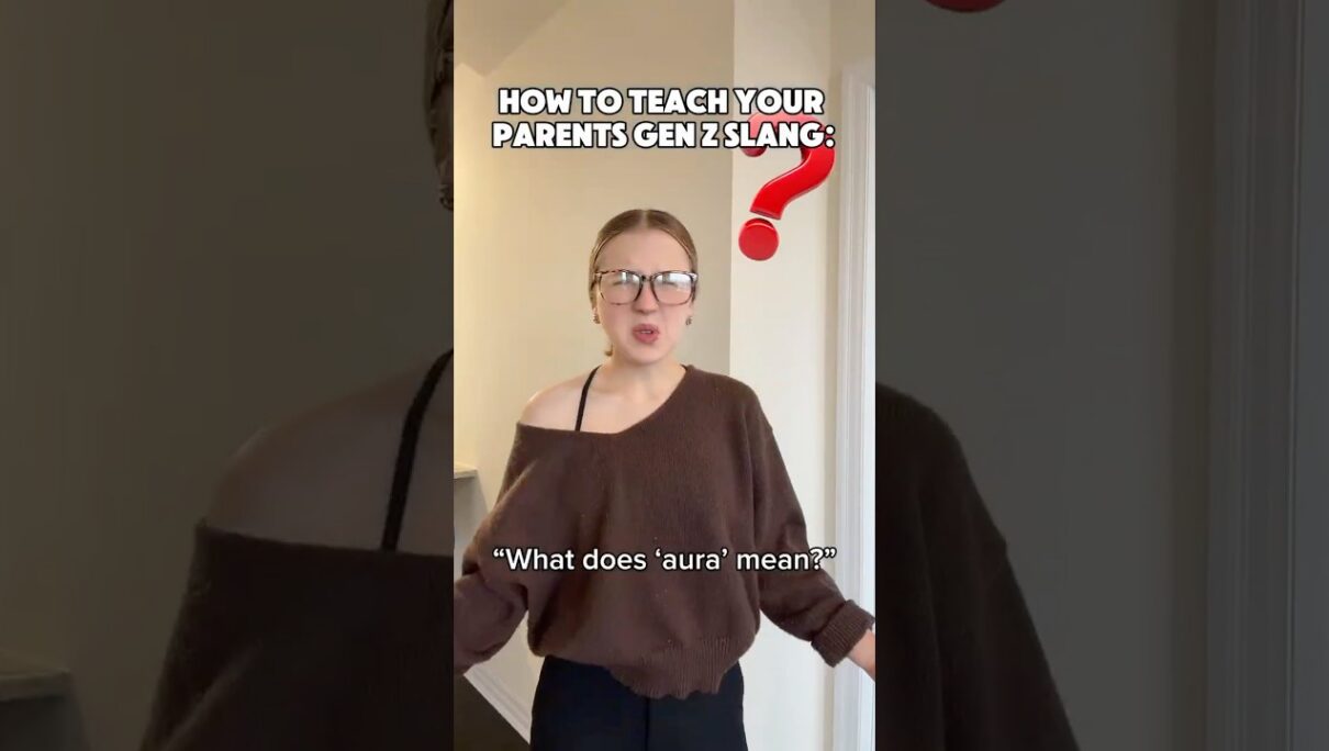 How To Teach Your Parents Gen Z Slang #comedy #skit #pov #funnyvideo