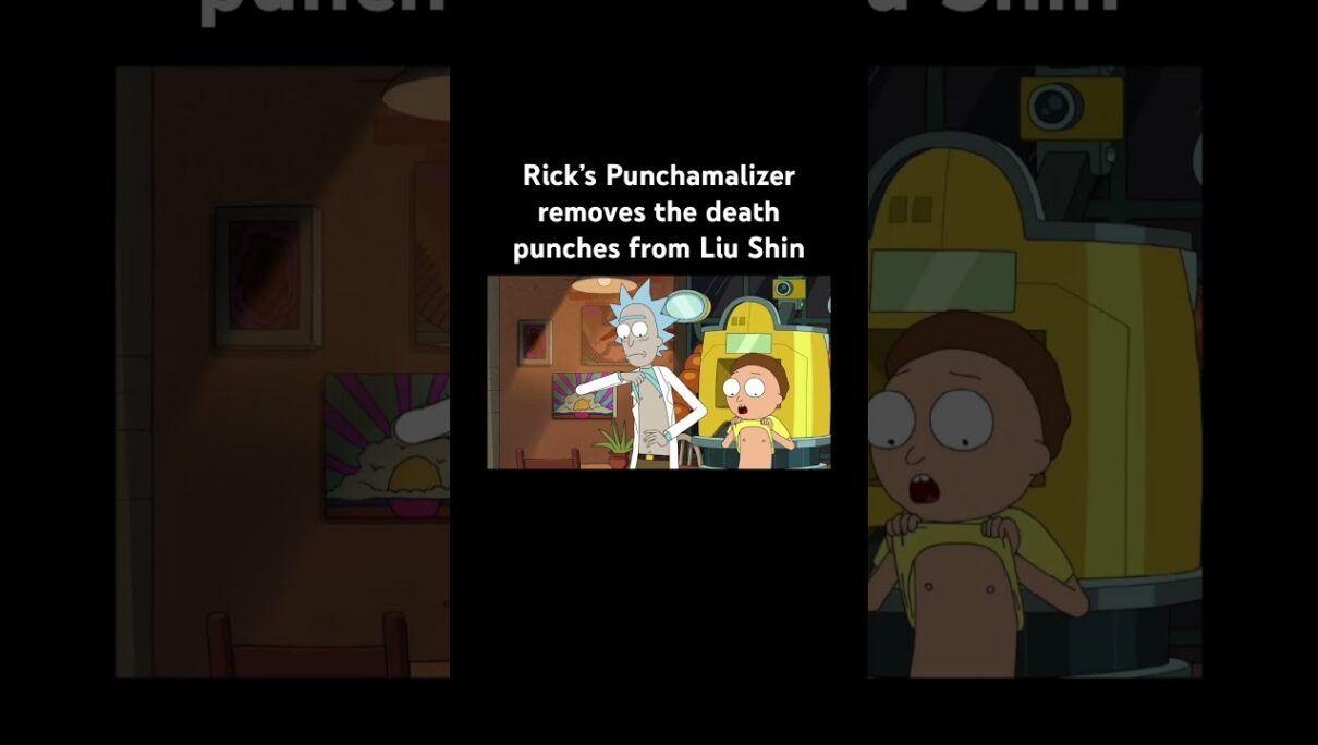 Rick’s Punchamalizer works | Rick and Morty S9 E3
