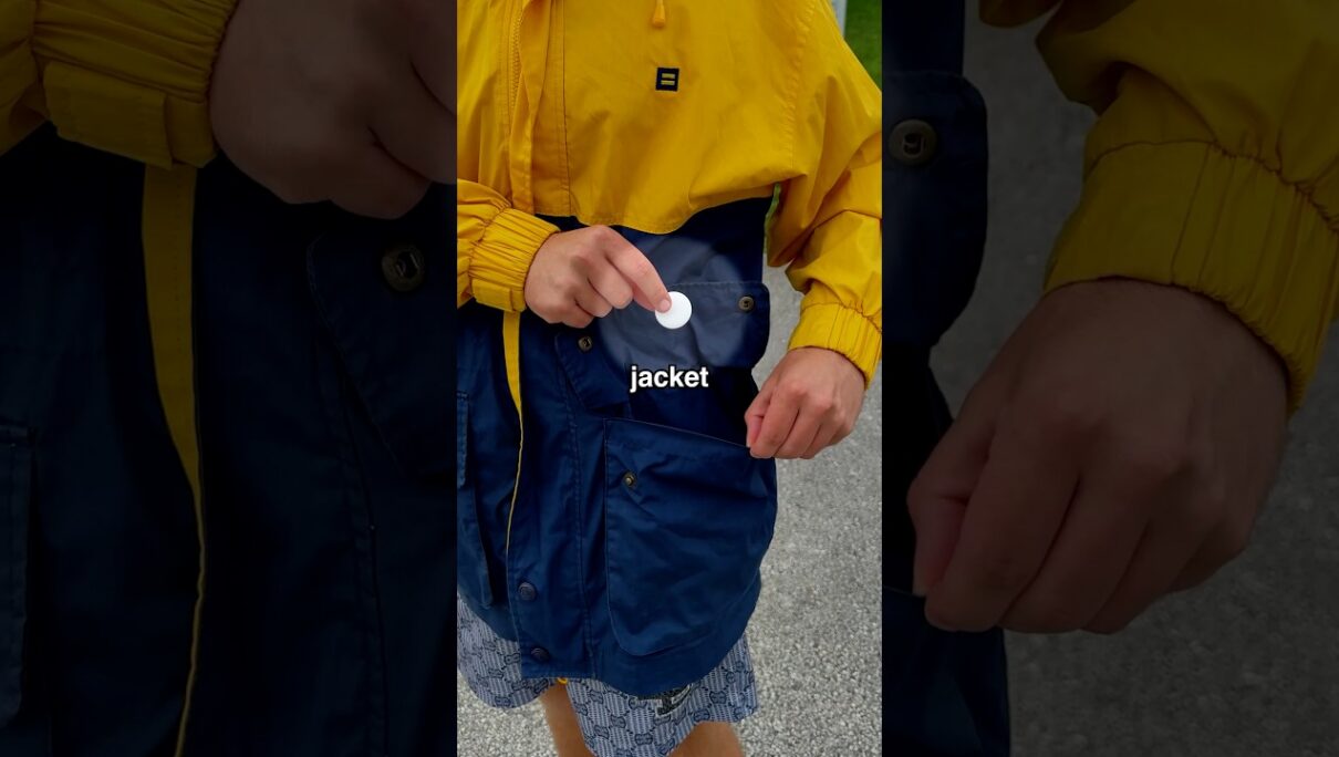 AirTag vs Jacket