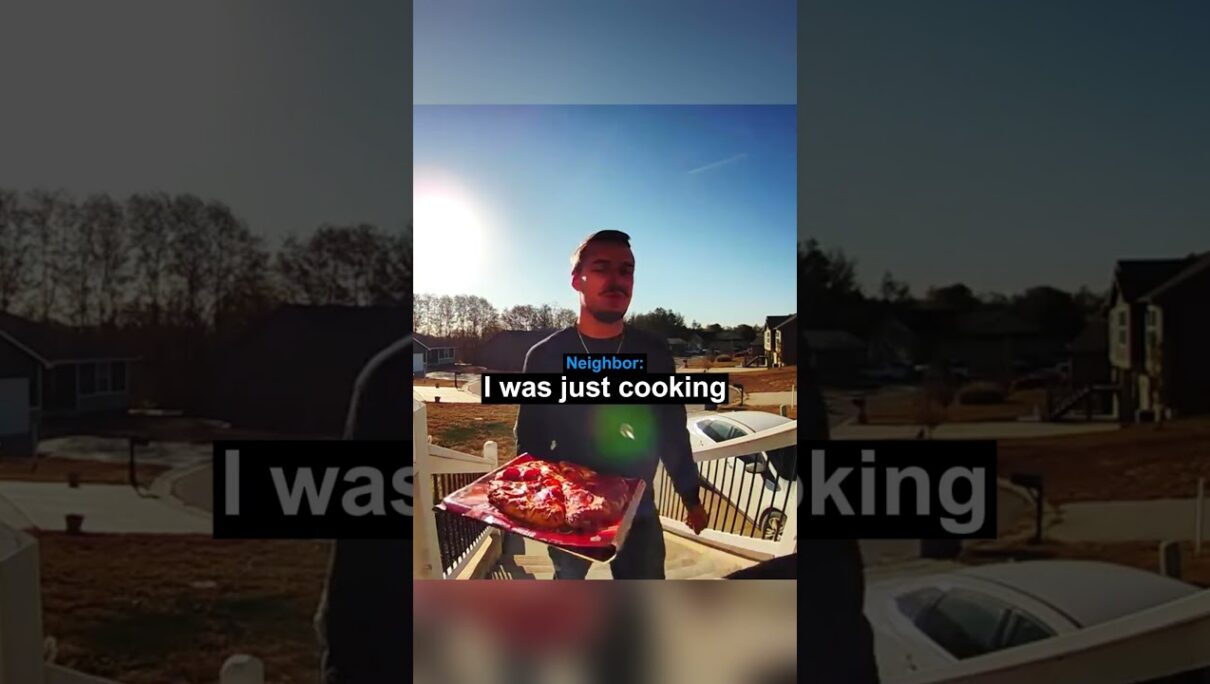 When a Neighbor Offers Pizza to a Mom and Her Kids…