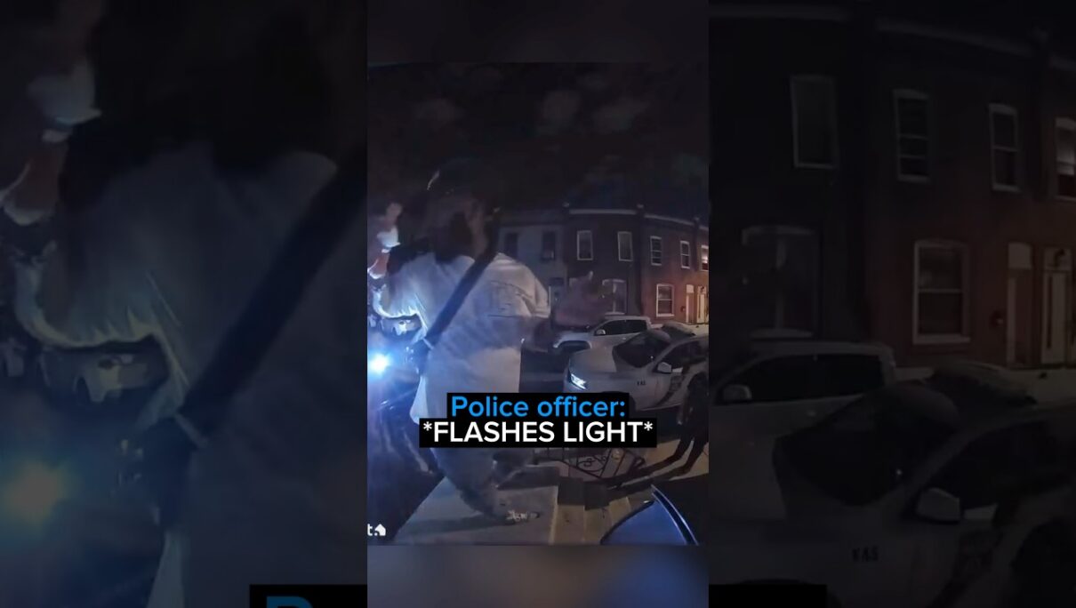 Man Gets Stopped By Police Officers…