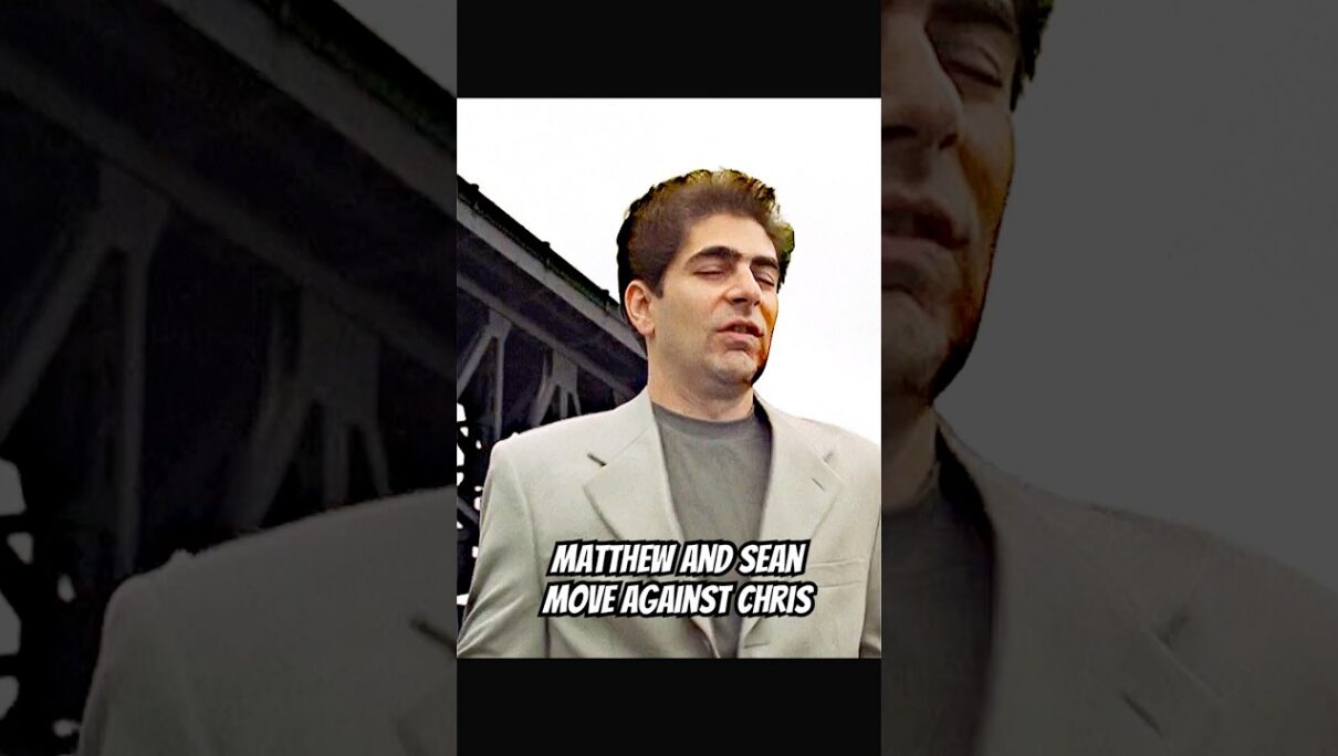 Matthew and Sean Move Against Chris  #foryou #thesopranos #series #shorts #drama