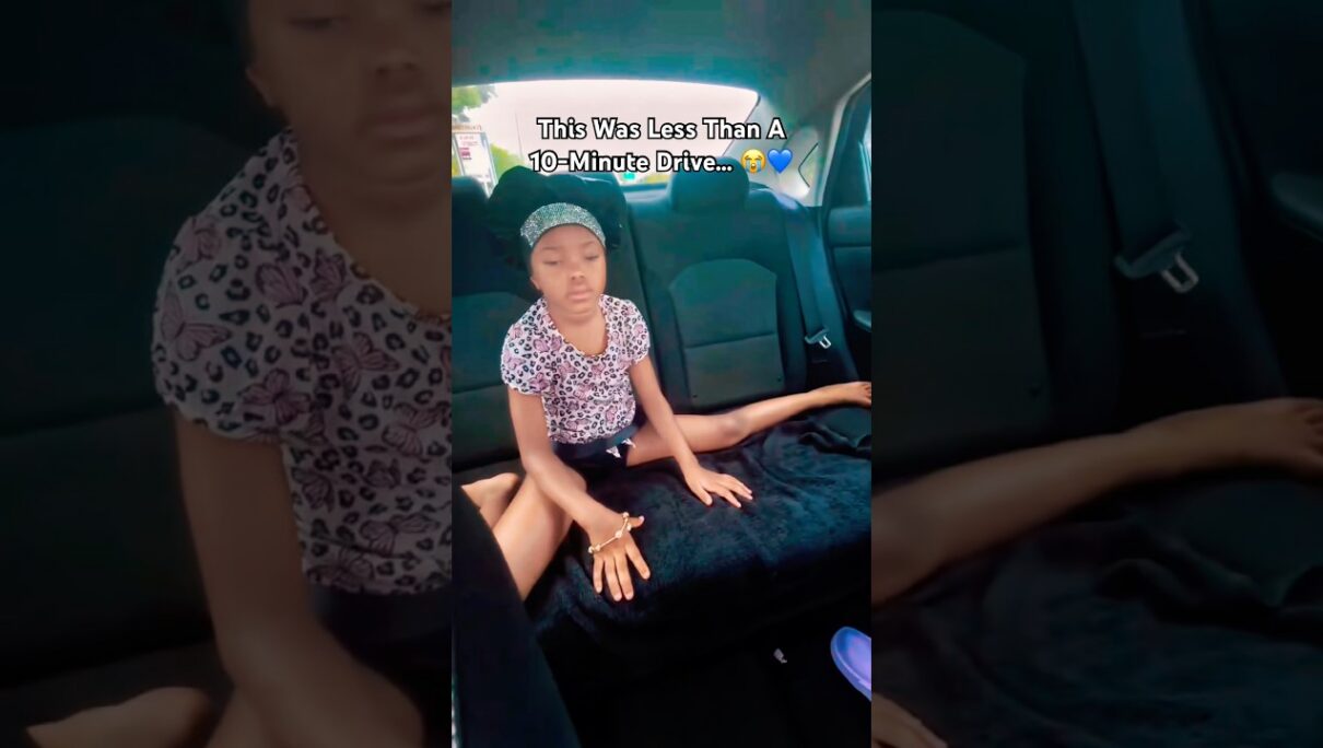 Weird Ways Kids Fall Asleep In The Car… 😂💤