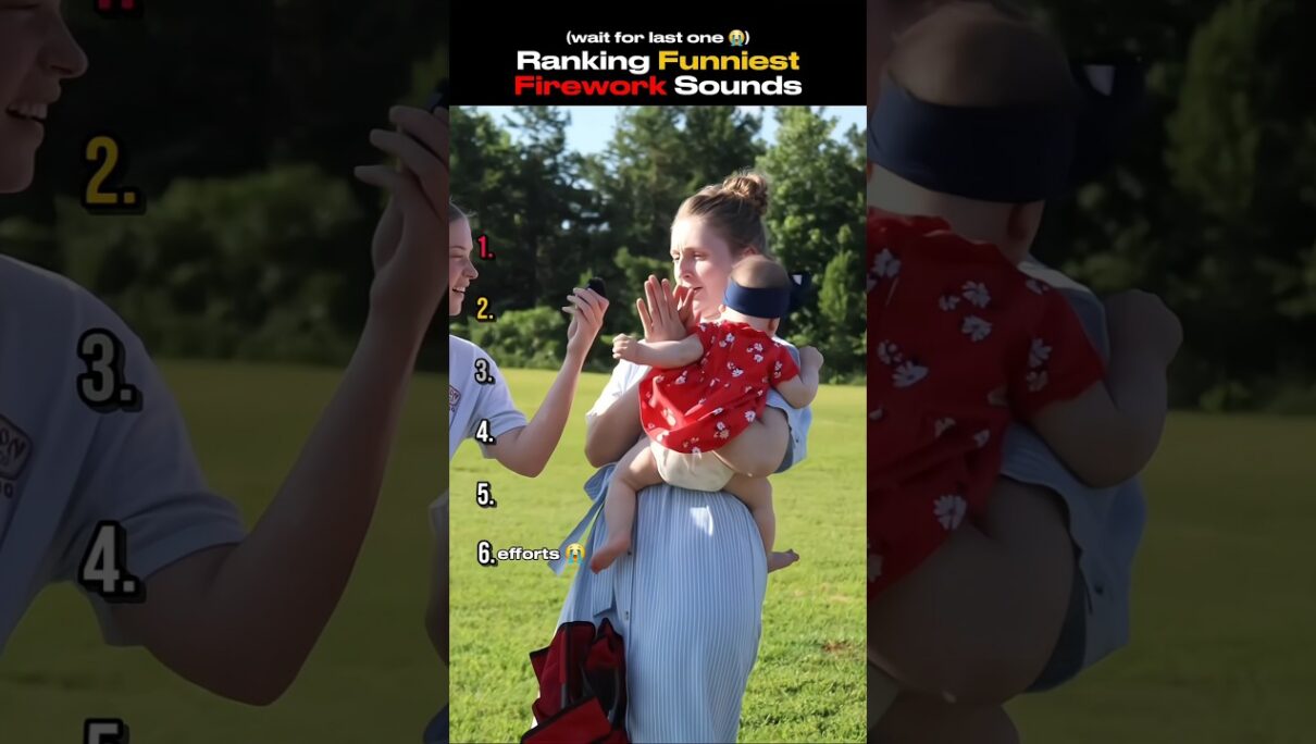 Ranking Funniest Firework Sounds #shortsviral #ranking
