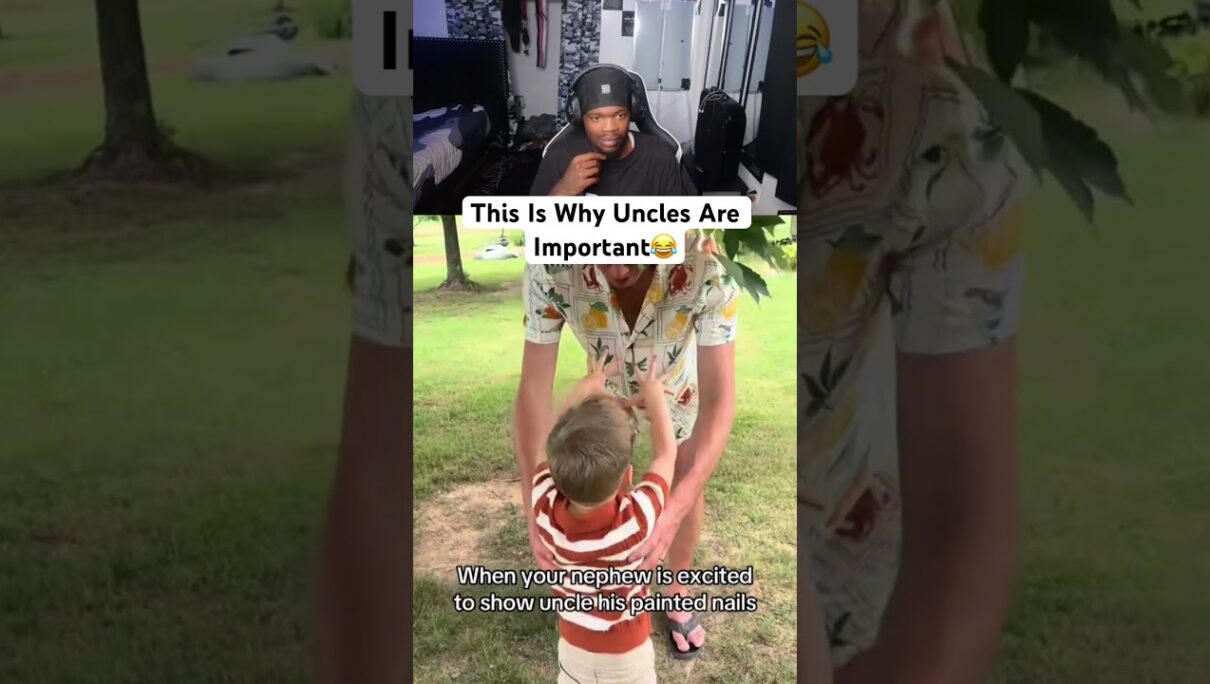This is why uncles are important 😂