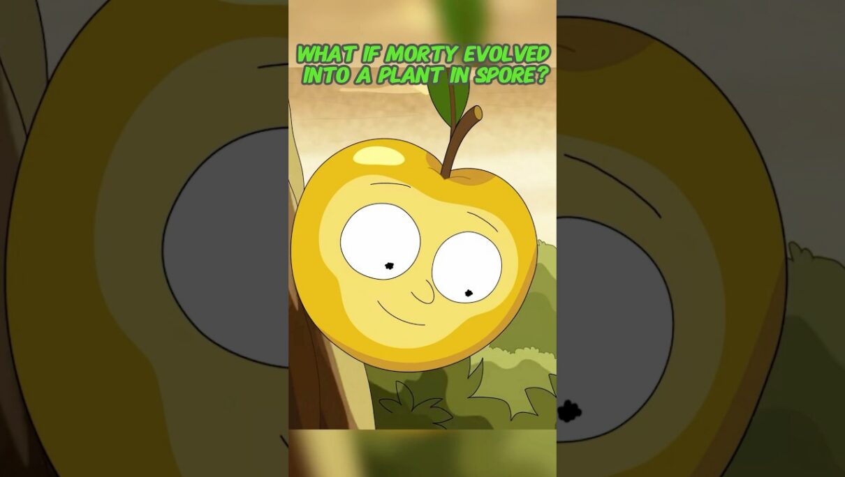 What If Morty Evolved into a Plant in Spore?
