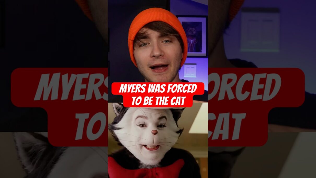 Mike Myers WAS FORCED To Be The Cat in The Hat #mikemyers #thecatinthehat #moviefacts #snl