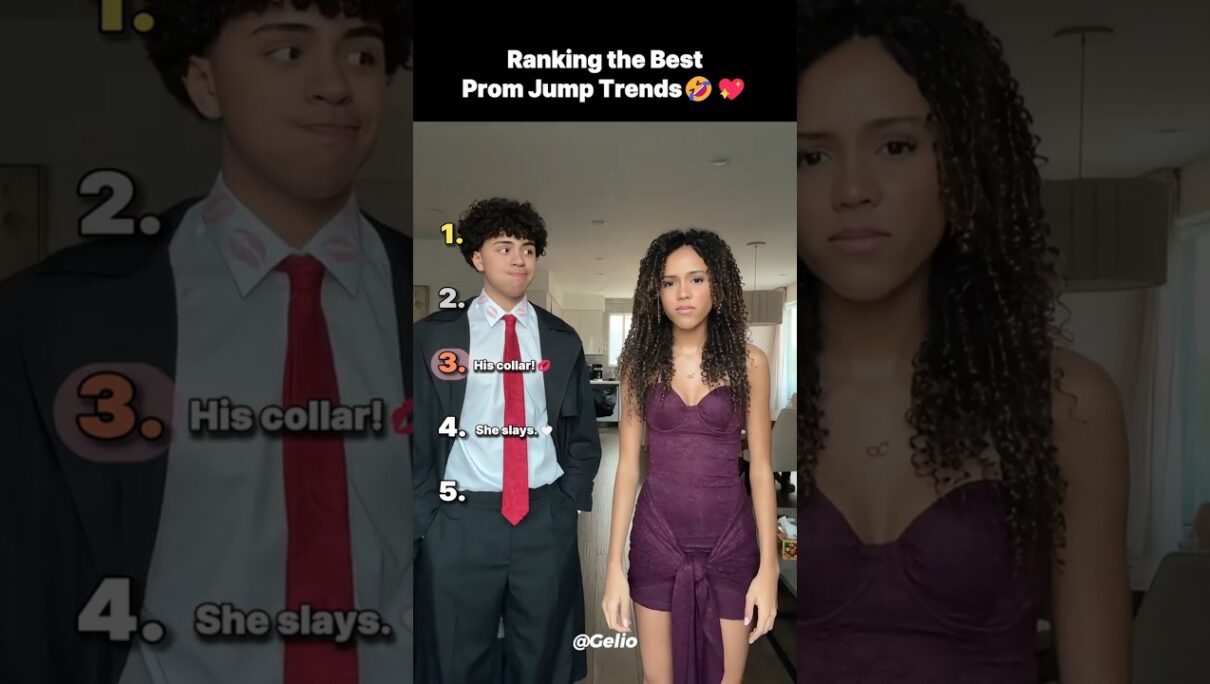 Ranking The Best Prom Jump Trend😂💖✨ #ranking #tiktok #viral #trend