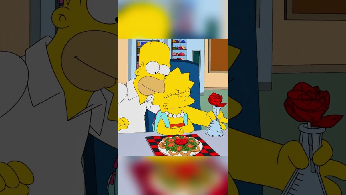 Homer exchanged food😂😰 #shorts #simpsons