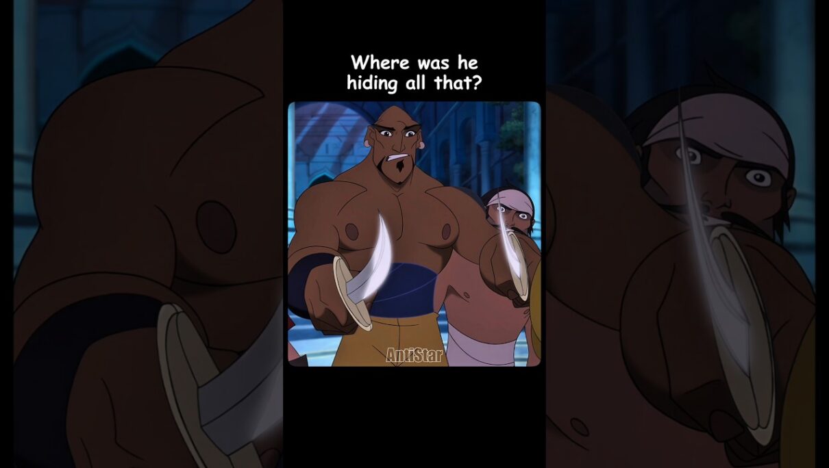 Where was he hiding all that? 🤯😅